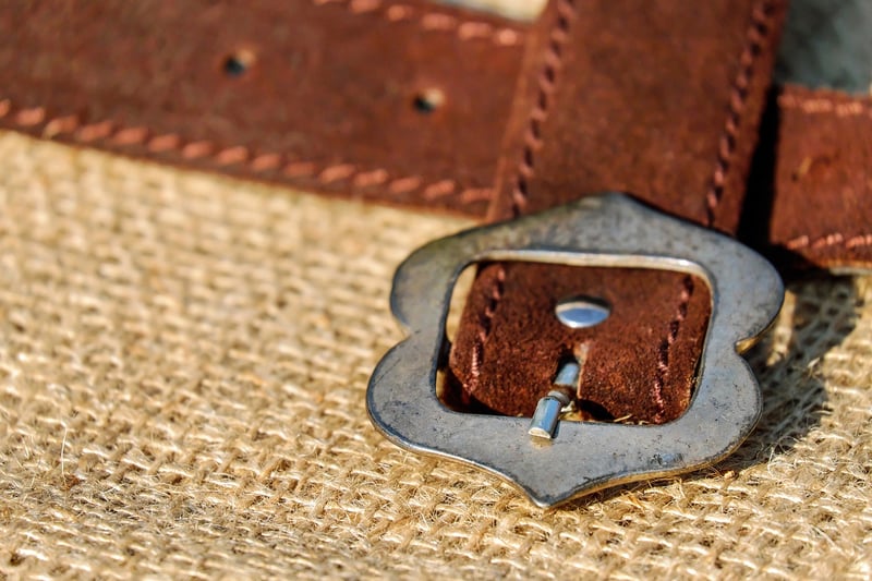 Upcycled Leather Belt